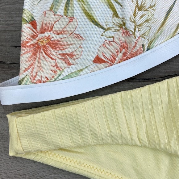 ☀️RIP CURL☀️ SOL SEEKER CROSS BACK TRI PREMIUM SURF CHEEKY PANT BIKINI SET - Picture 9 of 16